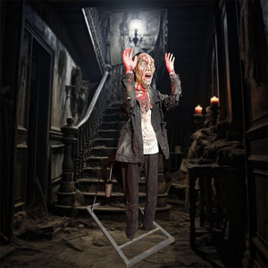 <span class=keywords><strong>Horror</strong></span> casa stregata in piedi <span class=keywords><strong>Zombie</strong></span> modello simulato elettrico pneumatico spaventoso dispositivo di scherzo personalizzato - Product Image 2
