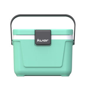 กล่องเก็บความเย็นกลางแจ้ง 20Qt 19L ตู้เย็นแบบพกพาสำหรับแคมป์ปิ้ง รถยนต์ ปิกนิก สีเทา สีเขียวขุ่น สีน้ำเงินเข้ม - Product Image 4