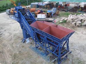 Planta Mezcladora de Concreto Móvil Hidráulica Controlada por PLC YYHZS25/35/50 con 5 Años de Garantía, Origen China - Product Image 4