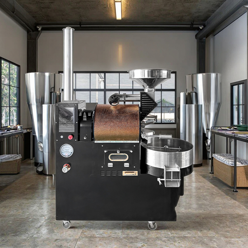 Electric Commercial Coffee Roaster Stainless Steel