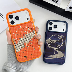Fundas 2 en 1 de TPU para PC con carga inalámbrica para iPhone 17 Pro Pro Max, cubierta para teléfono móvil de <span class=keywords><strong>alta</strong></span> <span class=keywords><strong>gama</strong></span>, anti-huellas dactilares - Product Image 6