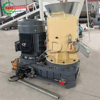 Presse à granulés de bois électrique 55KW 380V pour le traitement des balles de riz en paille à usage agricole