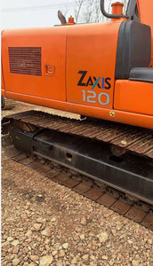 Excavadora de orugas Hitachi ZX120 usada japonesa importada original de 12 toneladas con bomba de engranajes y componentes Kawasaki a la venta - Product Image 3