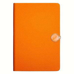 Ensemble de carnets A5 haut de gamme pour cadeaux d'entreprise avec couverture en PU imperméable de luxe, design de poche, reliure cousue, impression de logo, ouverture à plat - Product Image 4