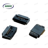 Conector FPC de Repuesto LCP Sin Halógenos FH52-8S-0.5SH, 8P, 0.5mm, Horizontal, con Bloqueo Flip Lock para Cable FFC de 0.3mm, Automotriz e Industrial