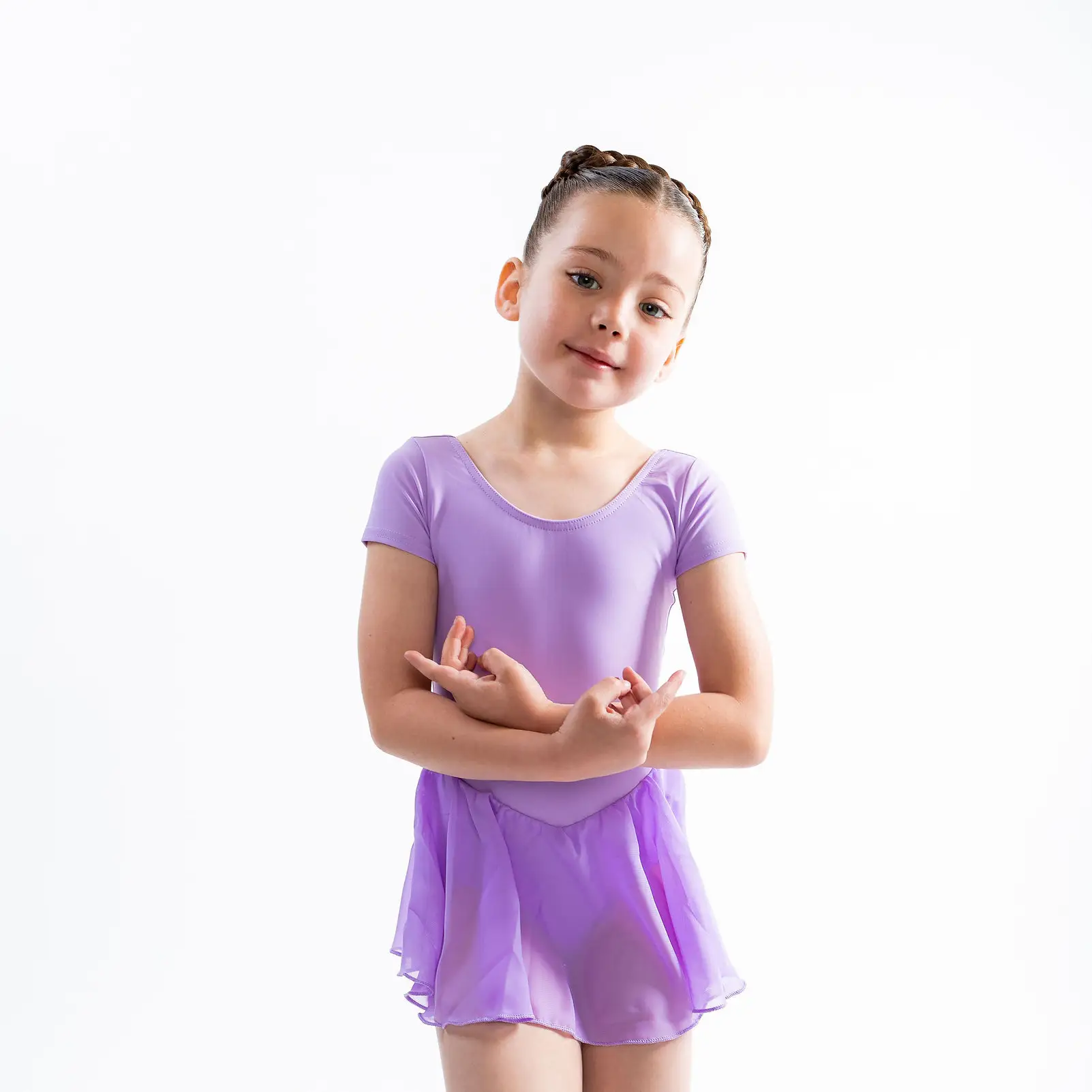 Leotardo de baile para niñas, traje de baile de Ballet para niños, conjuntos de vestidos de baile, ropa de práctica de entrenamiento