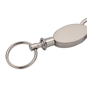 Tùy chỉnh khắc laser Keychain kim loại móc chìa khóa quà Tặng tùy chỉnh vòng chìa khóa Keychain Máy in laser - Product Image 4