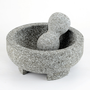 <span class=keywords><strong>Molcajete</strong></span> de Granito y Mortero para Moler Hierbas y Especias, Herramienta Natural para Guacamole, Gran Venta - Product Image 1