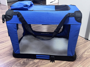 Caja plegable <span class=keywords><strong>para</strong></span> mascotas de transporte de viaje con cesta de malla extensible y <span class=keywords><strong>manta</strong></span> suave y cálida, CAJA PLEGABLE portátil <span class=keywords><strong>para</strong></span> <span class=keywords><strong>perros</strong></span> y gatos - Product Image 3