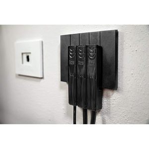 Enchufe Móvil Ultra Plano Rosi Negro Rs98119 16A 2P+T 90 Grados, 6mm de Grosor, Conexión a Tierra Estándar, 250V, Plástico - Product Image 2