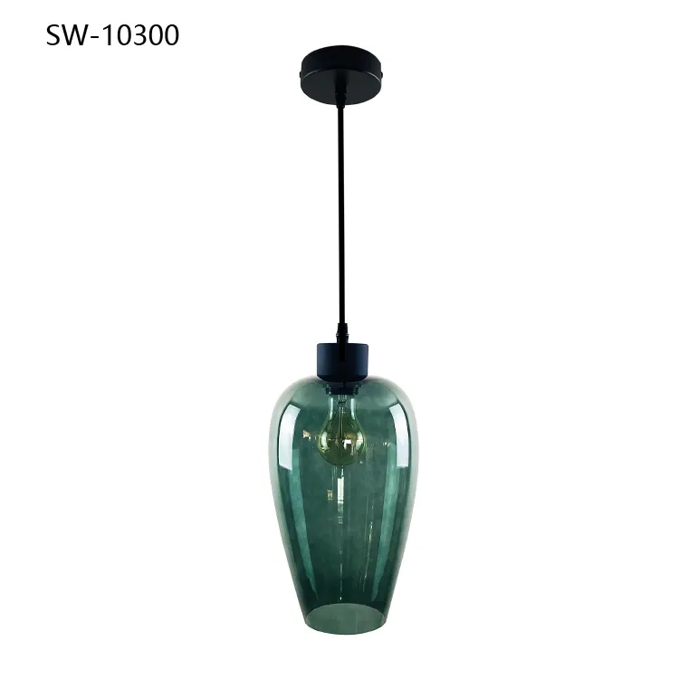 Wereldbol Industrieel Decor Led Verlichtingsarmaturen Keuken Restaurant Nordic Modern Hangend Glas Kroonluchter Hanglamp