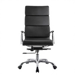 FoShan Factory High Quality Strong Frame Big Size Modern Executive Office PU <b>Leather</b> Swivel <b>Computer</b> Ergonomic <b>Chair</b>-NSW Office - Product Image 3