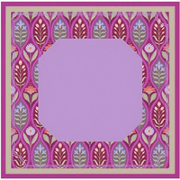 Tapis de jeu de mahjong à imprimé floral léopard tropical et flamant rose, tapis de table carré