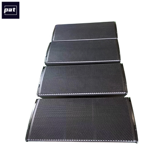 Pat AL60/AL90 2x10" Gabinete de Altavoz Line Array Activo de Formato Medio de 2 Vías con Arreglo Ampliado, Estéreo, Impermeable, DIY - Product Image 1