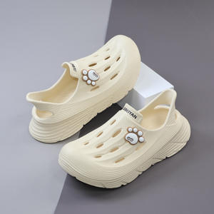 Chaussures d'eau pour hommes Seiyan, semelles épaisses, antidérapantes, chaussures de sport de plage et d'extérieur, motif animal, beige, kaki, blanc, noir - Product Image 3