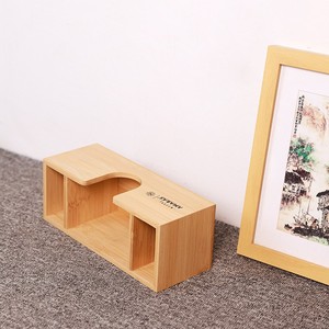 Wooden Pen Holder Cosmetic Storage Box Simple <b>Large</b> Capacity Stationery Makeup Brush Organizer For Office <b>Desk</b> Students - Product Image 1