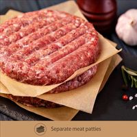 Papier sulfurisé en silicone de qualité alimentaire 6x6 pouces, antiadhésif, imperméable et résistant à la chaleur pour gâteaux, frites et revêtement de plateau
