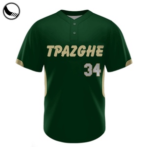 Maillot de baseball personnalisé pour hommes, imprimé par sublimation, design d'équipe, fabrication en gros - Product Image 4