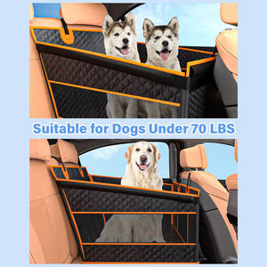 MZ <span class=keywords><strong>Meixu</strong></span> Tapis de protection moderne bleu imperméable et anti-salissure pour chien, multifonctionnel, pour siège arrière individuel, en tissu maillé renforcé, pour l'intérieur de la voiture - Product Image 3