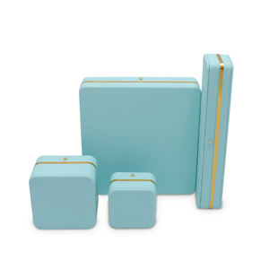 Directa de fábrica al por mayor de boda cuadrado grande caja de collar - Product Image 2