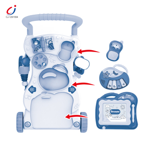 Trotteur musical multifonction pour bébés, jouet de poussette, accessoire d'apprentissage, réglable pour tout-petits - Product Image 5