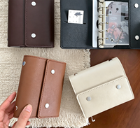 Porte-cartes pour classeur à 6 anneaux M5, Organiseur de budget, Agenda à spirale à feuilles mobiles, Meilleure vente pour le bureau, l'école, les cadeaux et comme portefeuille