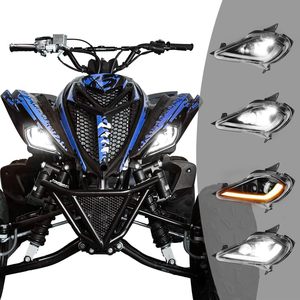 Un ensemble de phares LED, faisceau haut et bas, clignotants, feux de jour DRL pour YAMAHA <span class=keywords><strong>RAPTOR</strong></span> YFZ 450 450R <span class=keywords><strong>Raptor</strong></span> 700 700R - Product Image 2