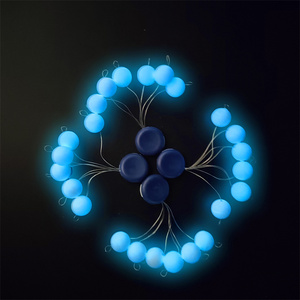 Flotteurs de pêche ronds bleus <span class=keywords><strong>lumineux</strong></span> de haute qualité pour la pêche nocturne en mer et sur la plage - Product Image 5