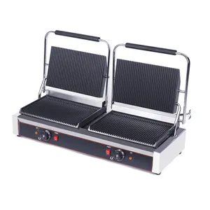 Hot Sale Contact Grill Commercial Sandwich Panel Making Machine Panini Grill Sandwich Maker for Home or Restaurant