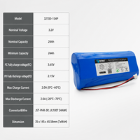 Pack de batteries LiFePO4 3.2V 24Ah rechargeable pour traceur GPS de bétail, collier intelligent pour bovins et ovins, ranch intelligent