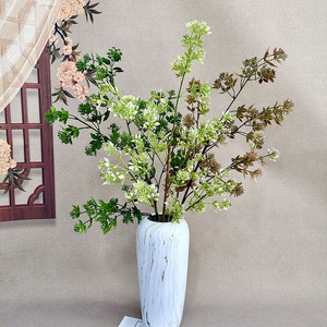 Usine de fleurs artificielles Meiyu Craft, plantes vertes artificielles en plastique, fleurs artificielles de style nordique, décoration de la maison, accessoires de mariage, salon - Product Image 2