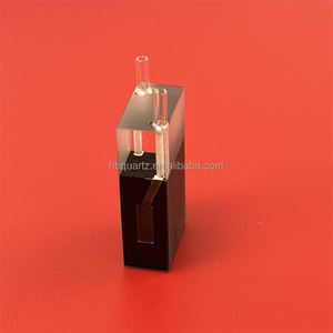 Harga pabrik <span class=keywords><strong>micro</strong></span>-fluoresensi kuvet hitam kuarsa kaca kuvet - Product Image 6