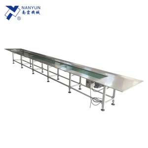 Özel yeşil PU Pvc kauçuk montaj hattı konveyör ayarlanabilir hız paslanmaz çelik bant konveyör rulo - Product Image 2