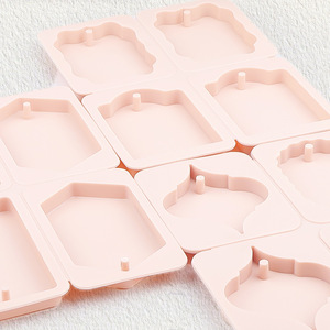 <span class=keywords><strong>Moule</strong></span> en <span class=keywords><strong>Silicone</strong></span> Haute Qualité sans BPA pour Tablettes de Cire Parfumée, Personnalisable OEM avec Votre Logo pour Bricolage de Galets Fondants - Product Image 3