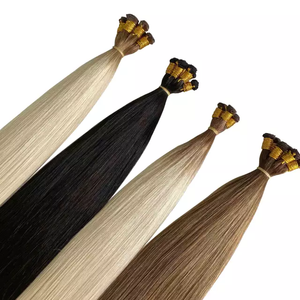 Extensiones de Cabello Humano 100% Natural de Doble Trama, de un Solo Donante, Hechas a Mano, Cabello Ruso, Trama Premium Hecha a Mano, Venta Directa de Fábrica - Product Image 6