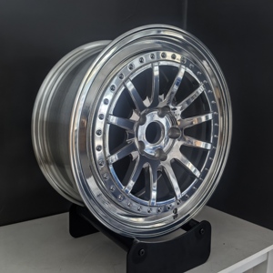Rines de Aleación Forjados de 17 y 18 Pulgadas con Borde Pulido para Dodge Charger Challenger Hellcat Demon Srt 392, 5x115 - Product Image 2