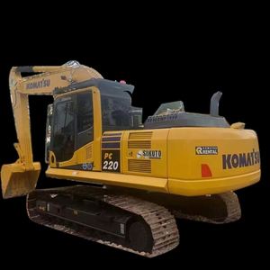 Excavatrice d'occasion Komatsu PC220LC 22 tonnes à faible nombre d'heures de fonctionnement |   Machine à chenilles d'origine japonaise pour l'exploitation minière et la construction - Product Image 1