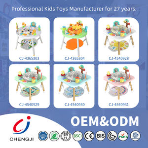 Chengji bébé marchette assis à debout apprentissage marcheur enfants activité Table sensorielle Cognition musique multifonction bébé balançoire chaise - Product Image 6
