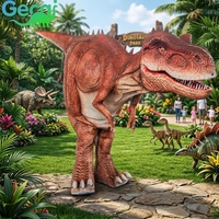 Costume de dinosaure T-Rex animatronique réaliste pour adulte, fabriqué par le producteur original de Zigong, véritable tenue de dinosaure mécanique qui marche