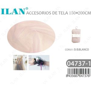 Tessuto in Pizzo ILAN 150x200cm Bianco per Abiti da Sposa - Product Image 3