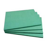 MDF HDF sablé ignifuge, résistant à l'humidité, écologique, imperméable, panneau dur de 18 mm, qualité supérieure, meubles de chambre à coucher, placard