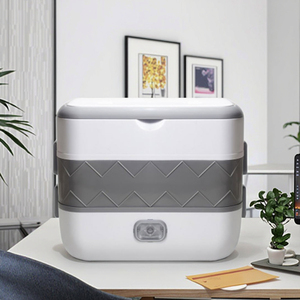 2L Heatable Electronic 304 Stainless Steel Multi-Functional Eco-Friendly <b>Folding</b> Lunch <b>Box</b> With Thermal Insulation ZJ-241126-3 F - Product Image 3