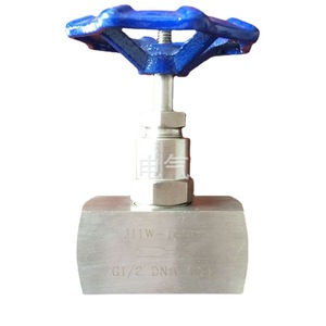 วาล์วเข็ม Yangzhong Tiancheng G1/2 Dn10 สแตนเลสเกลียวใน แบบตรง สำหรับใช้กับน้ำ - Product Image 1