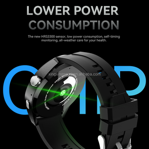 ساعة ذكية رياضية More Sport Hw23 Pro لتتبع اللياقة البدنية، متوافقة مع أندرويد وآيفون، ساعة ذكية دائرية مع تقنية NFC - Product Image 4