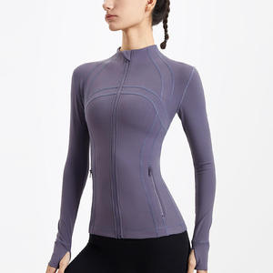 Novedad 2025: Tops y Chaquetas Deportivos de Yoga para Mujer, Ajustados, Delgados, de Alta Calidad, Venta al por Mayor, con Característica Sin Costuras - Product Image 1
