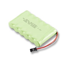 Batteries rechargeables Ni-MH pour voiture télécommandée haute vitesse, prise SM, 7,2 V, 2800 mAh, pack de batteries AA, faible autodécharge, sans mémoire