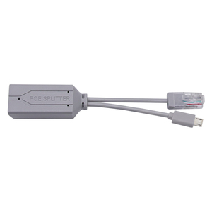 Bộ tách nguồn mạng mini 48V xuống <span class=keywords><strong>5V</strong></span> 2.4A 802.3Af/At, màn hình hiển thị, <span class=keywords><strong>Micro</strong></span> <span class=keywords><strong>USB</strong></span> / Type-C, tích hợp đèn báo, chất liệu ABS - Product Image 4