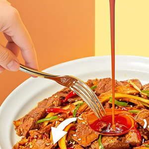 Haday 560g piatto freddo con salsa di condimento marinata per verdure miste funghi di carne confezionati in una bottiglia