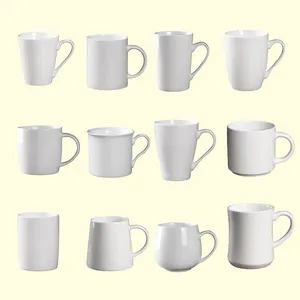 Personalized Custom Ceramic Mugs Cups Ceramic Coffee Travel Mugs Cups and Saucers Plain Espresso Mugs Cups Ceramic for Printing