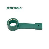 Clé à douille anti-étincelles 22 mm, à extrémité unique, manuelle, métrique, industrielle, à poignée droite, modèle DEAN TOOLS 2014